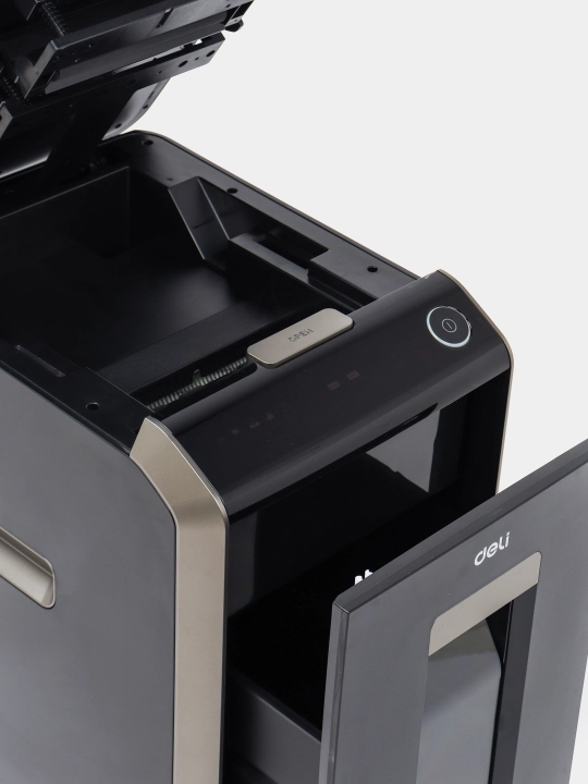 Deli ET088 professional ofis shredder, avtoberysh 200 varaq, 32 litr, P-5