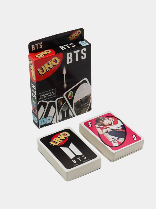 Настольная игра UNO, 108 карт, UNO Classic, UNO WILD, UNO Minecraft, UNO BTS, UNO Monopoly