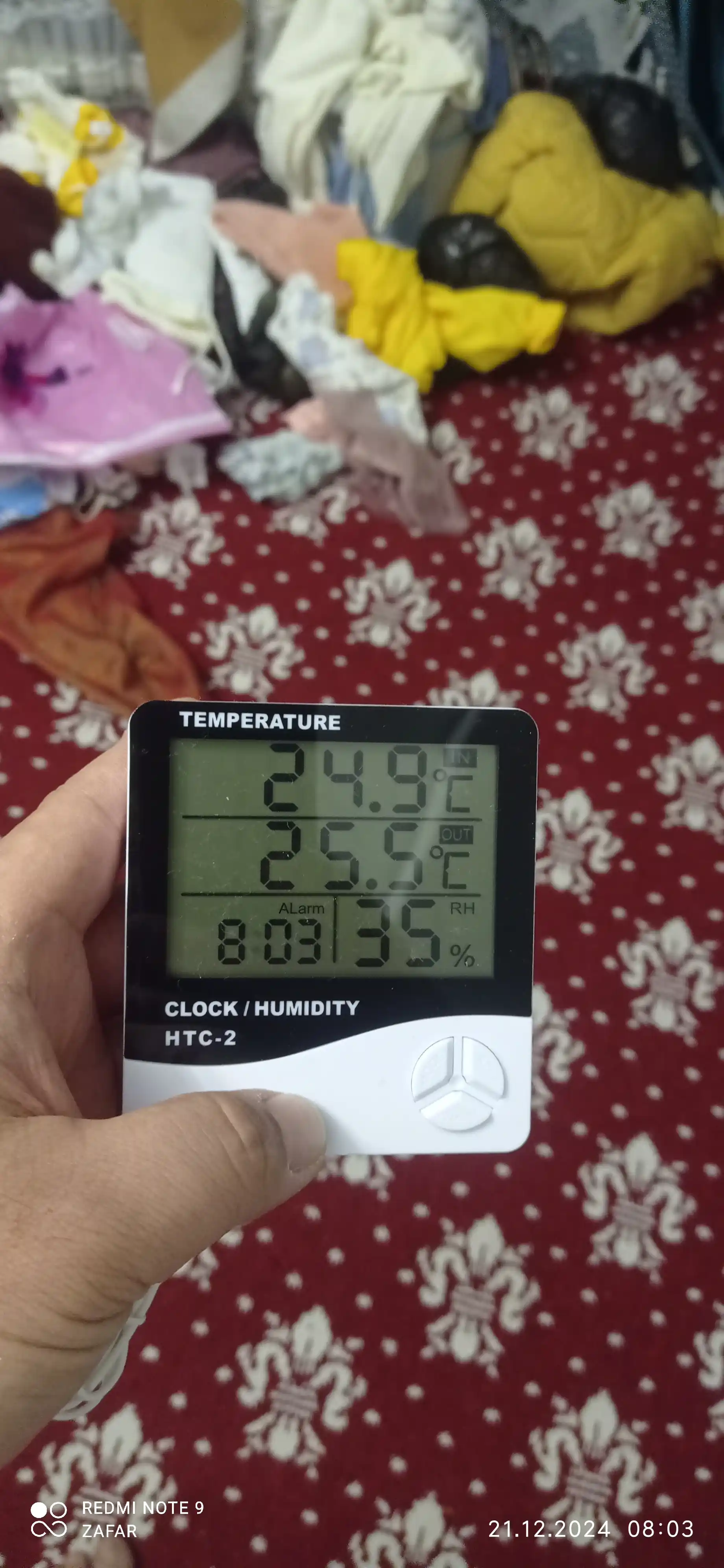 Termogigrometr HTC-1 va HTC-2