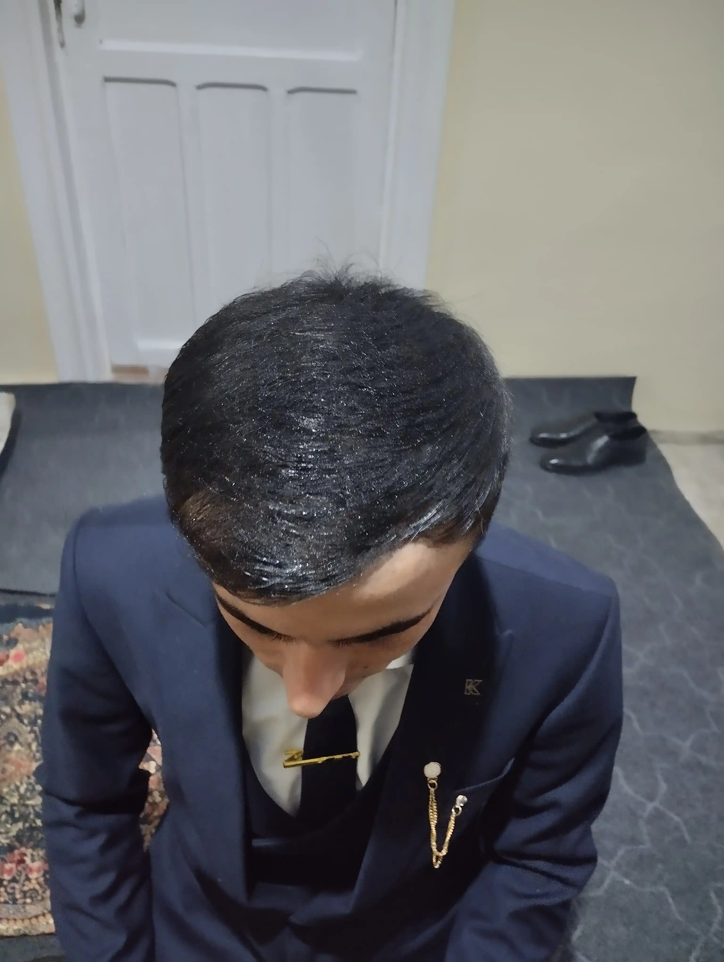 Пудра загуститель для волос Dexe Hair Building Fibers