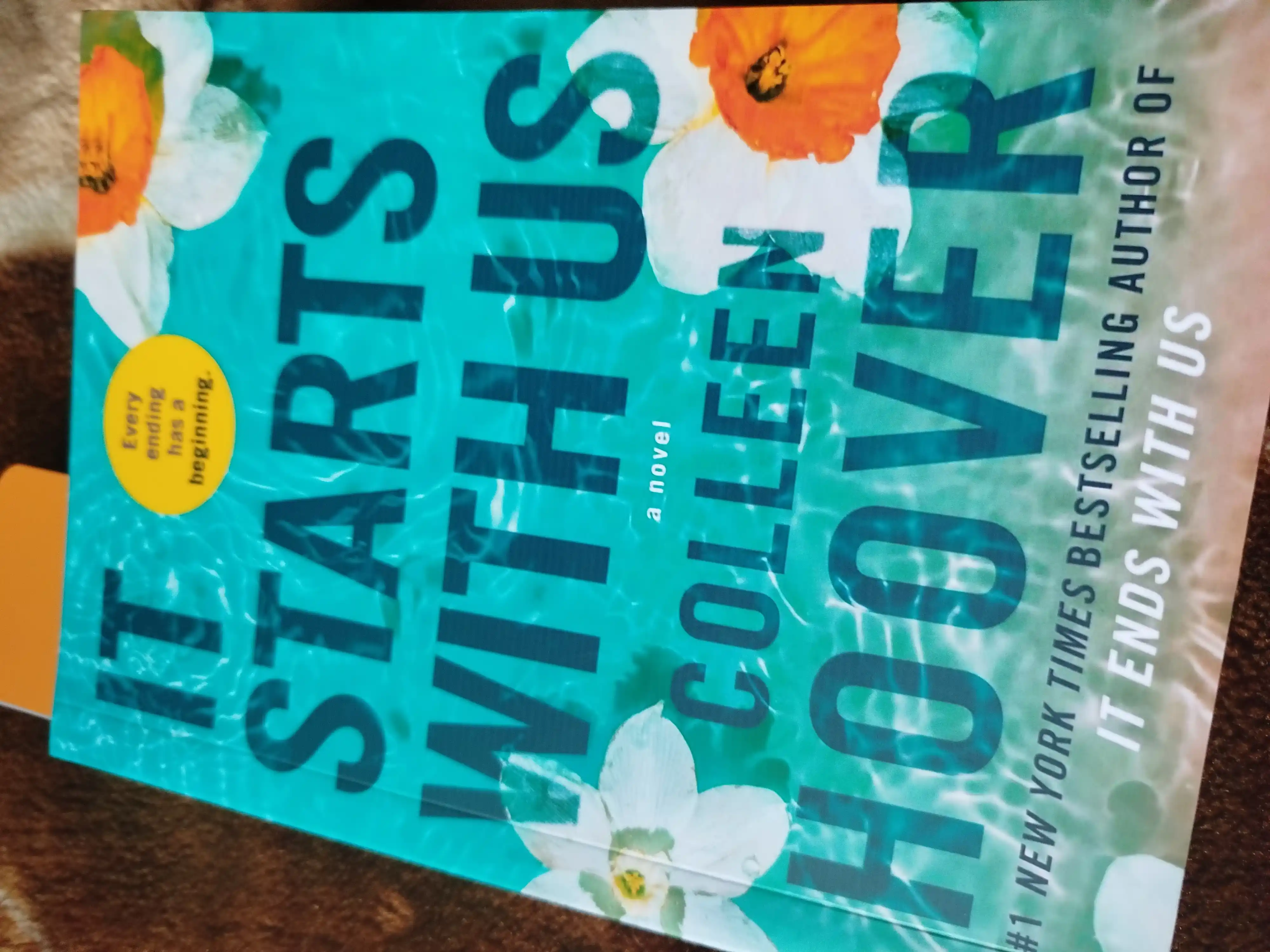 It starts with us, Colleen Hoover
