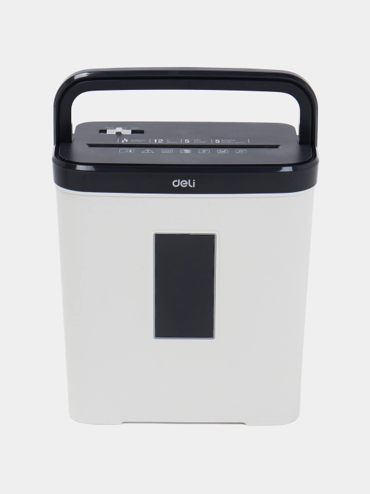 Deli E9939 kuchli ofis shredder, 12 varaq, 21 litr, yuqori himoya P-4