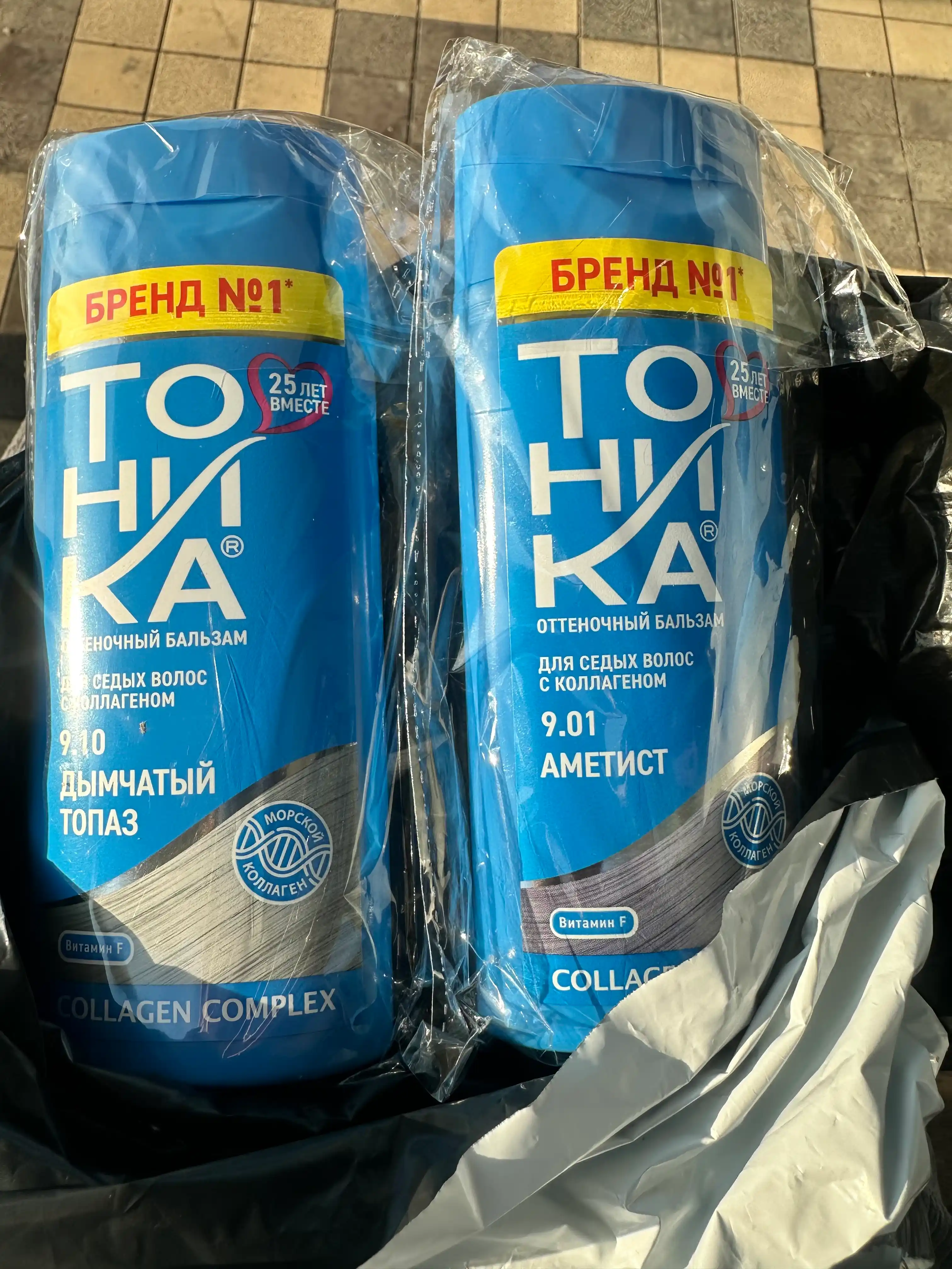 Оттеночный бальзам Тоника тон 9.10 Дымчатый топаз, 150 мл
