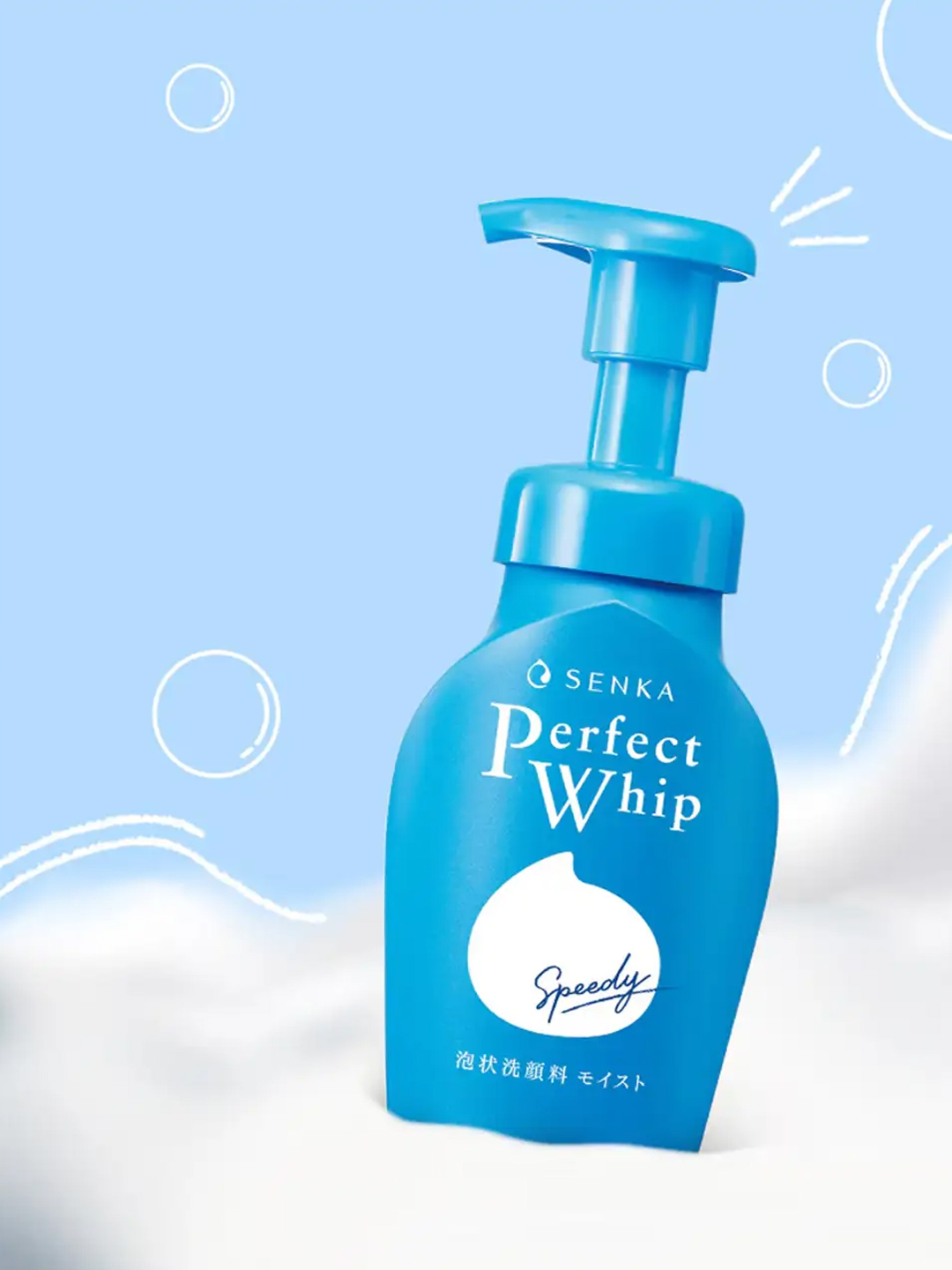 Мягкие японские пенки для умывания SHISEIDO Senka Perfect Whip Foam ...