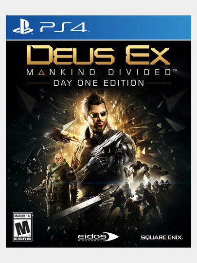 Игра для PS4 Deus Ex: Mankind Divided, PlayStation 4, 5