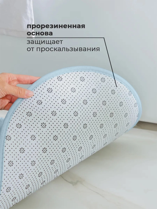 Коврик для ванной, для туалета, нескользящий, мягкий, 3 размера, 5 цветов