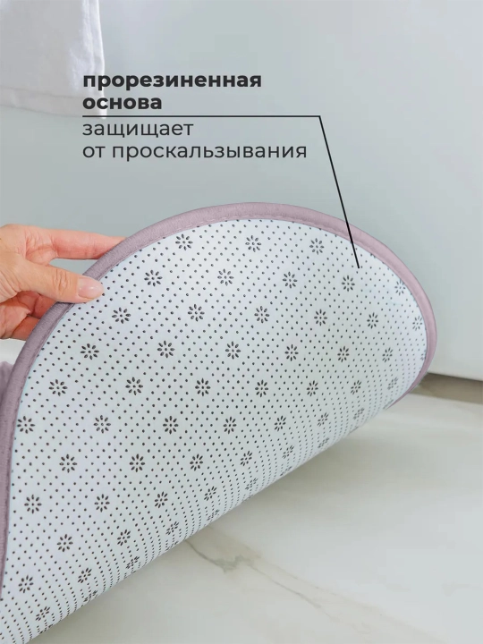 Коврик для ванной, для туалета, нескользящий, мягкий, 3 размера, 5 цветов
