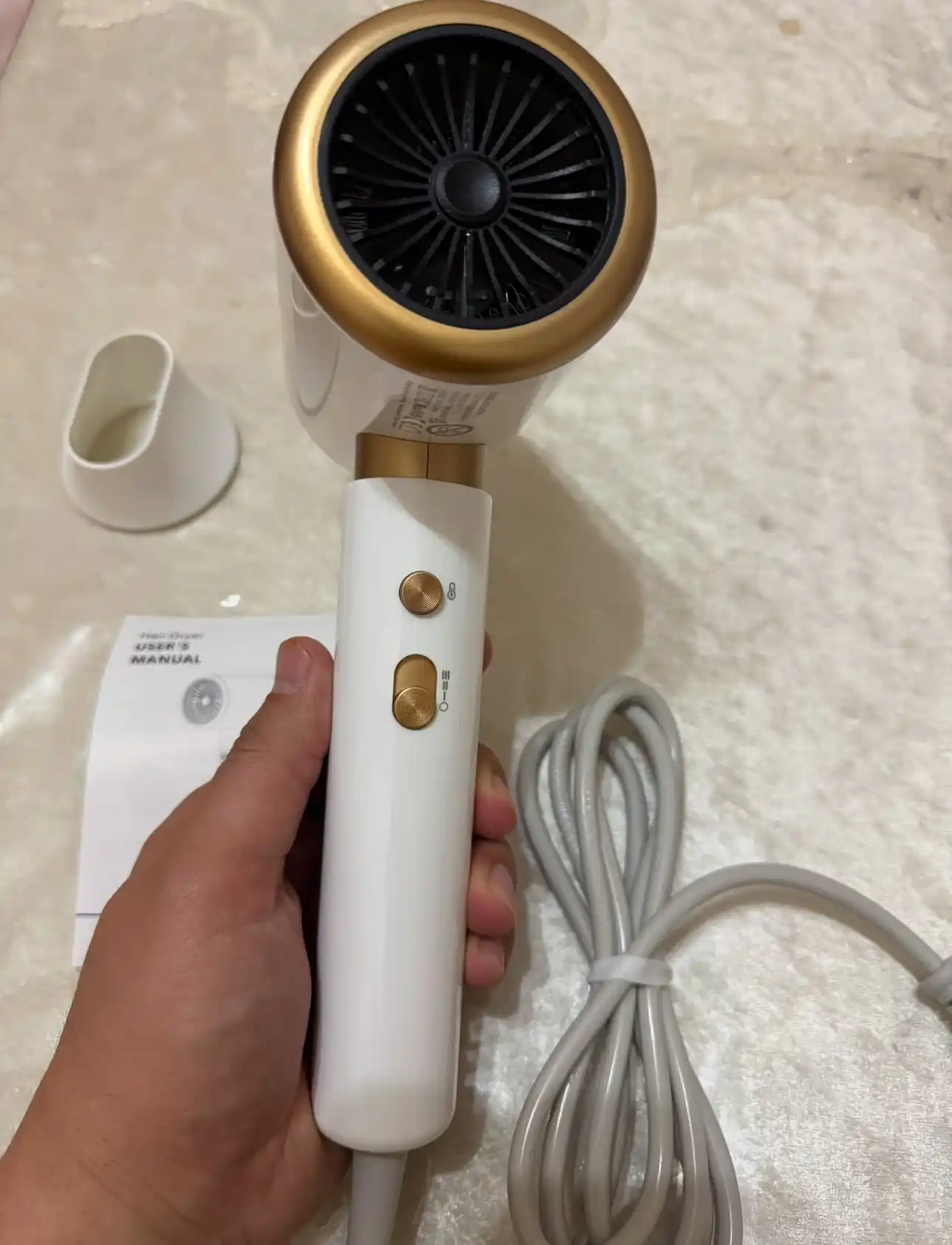 Soch quritgich-stayler, Super Hair Dryer, qizlar uchun sovgalar