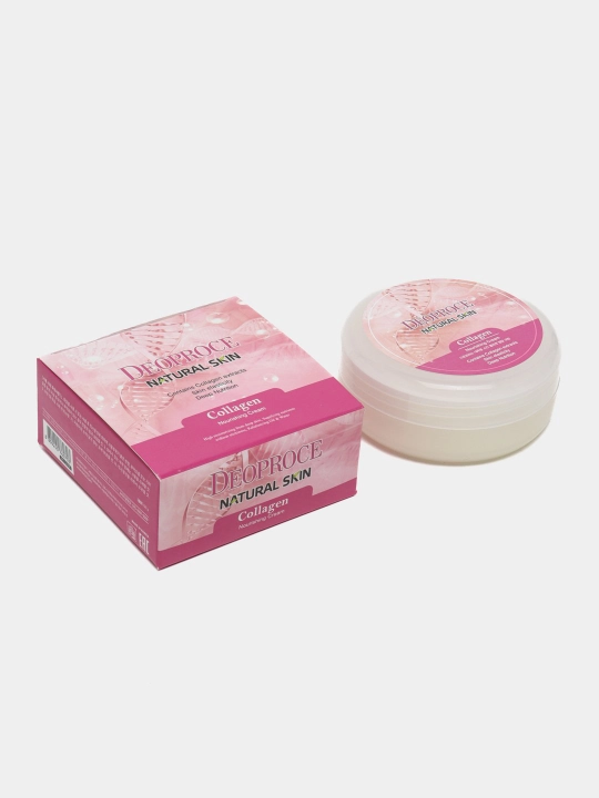 Yuz va tana uchun namlantiruvchi, to‘yimli, qarishga qarshi Deoproce kremi, 100 ml