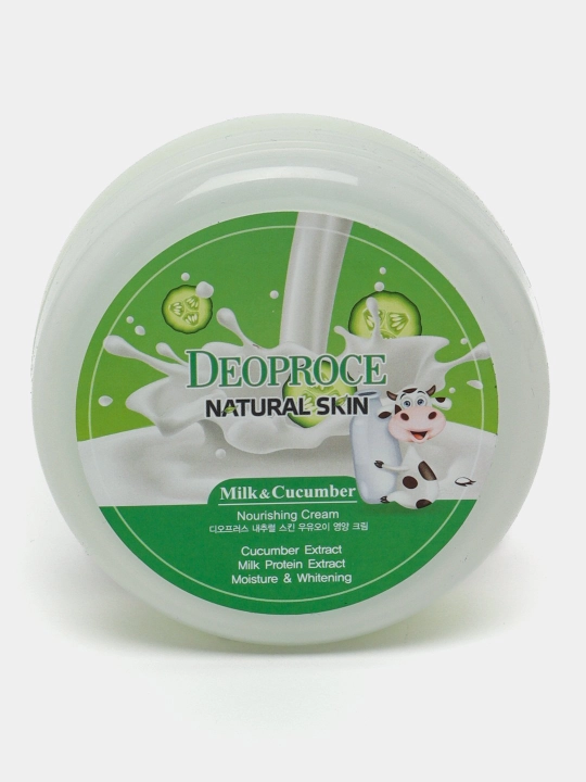 Yuz va tana uchun namlantiruvchi, to‘yimli, qarishga qarshi Deoproce kremi, 100 ml
