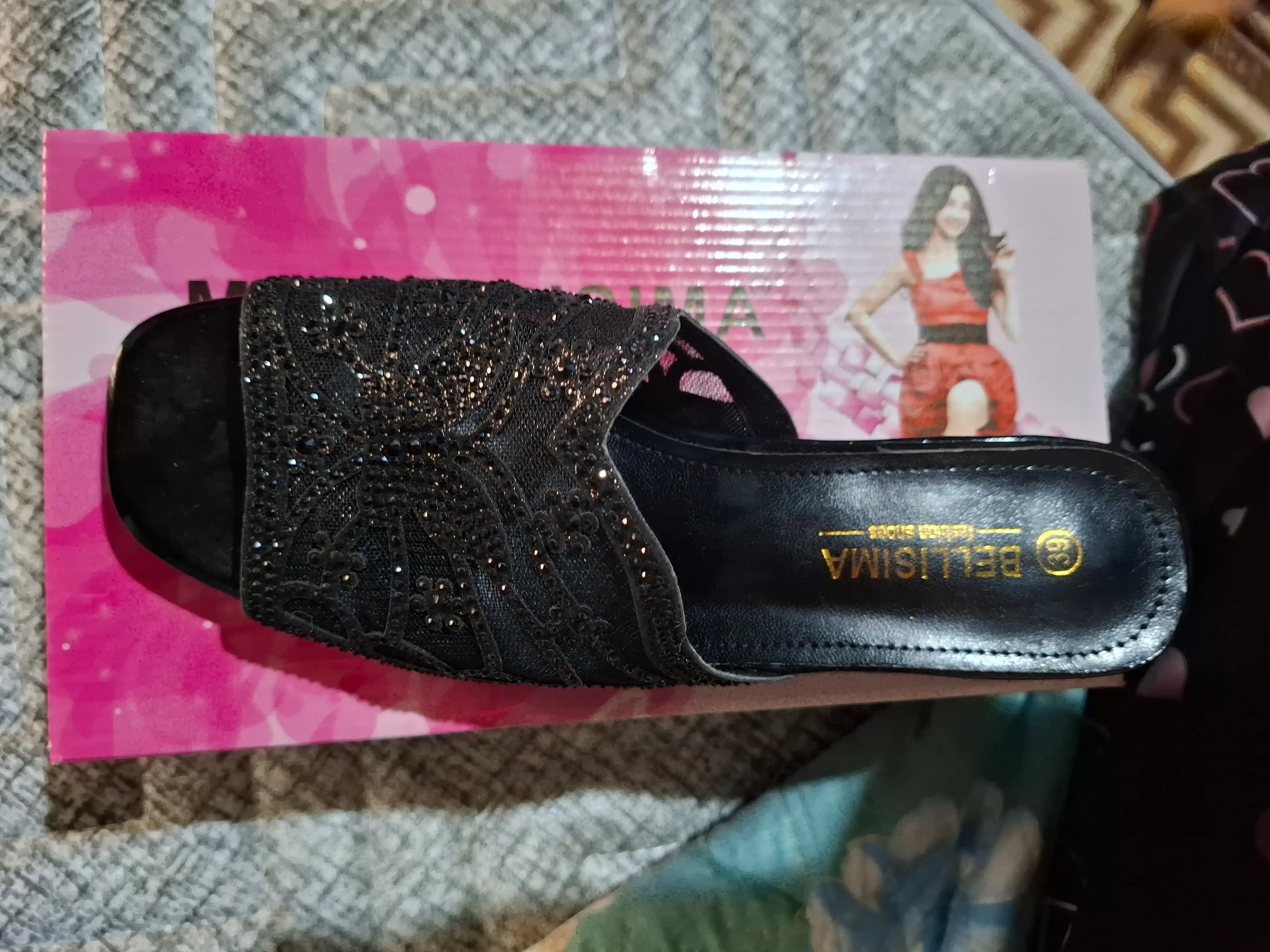 BELLISIMA 286-7C ayollar shippagi, 4,5 sm poshna, 5 rang, 36–40 o‘lcham