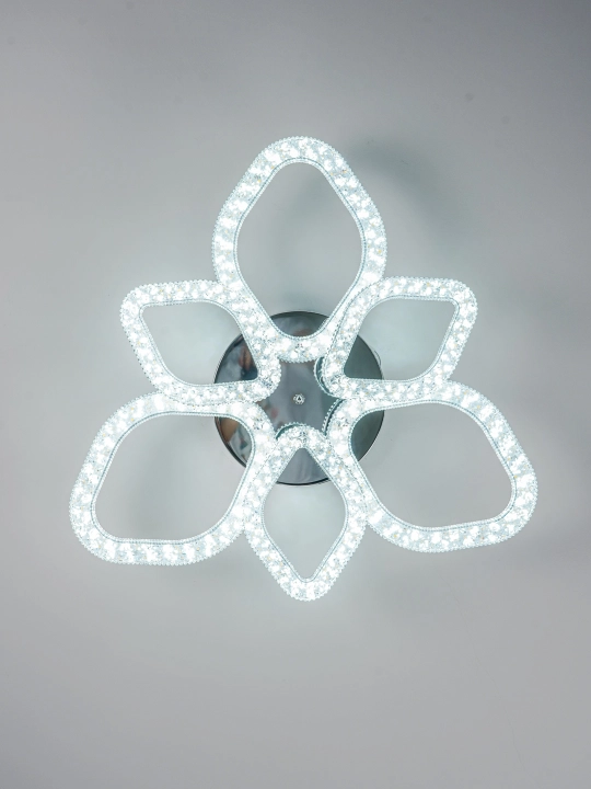 LED shift qandil, pultli yorug‘lik diodli qandil, 3 rejimli, kristalli, oshxona uchun