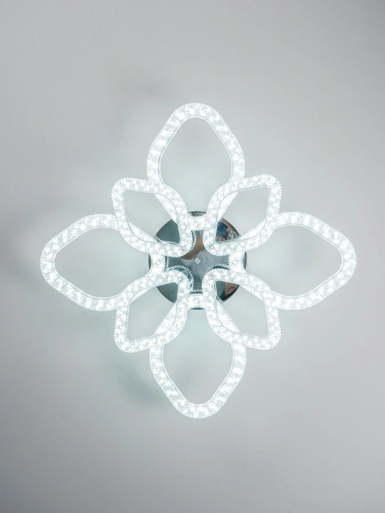 LED shift qandil, pultli yorug‘lik diodli qandil, 3 rejimli, kristalli, oshxona uchun