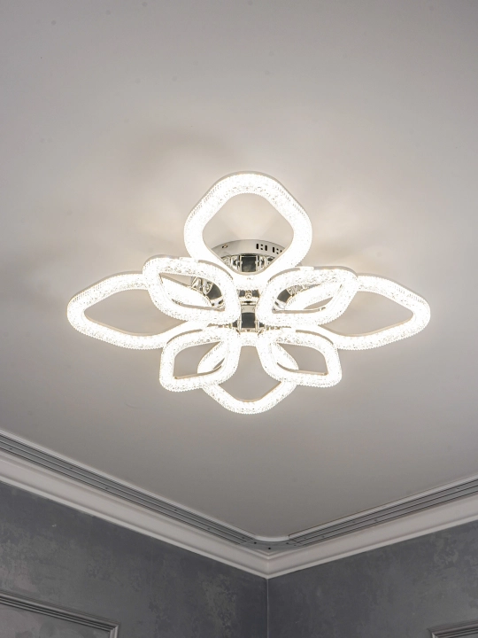 LED shift qandil, pultli yorug‘lik diodli qandil, 3 rejimli, kristalli, oshxona uchun
