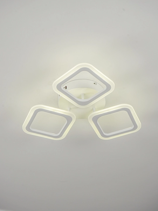 Qandil LED, 3 xil yoritish rejimli, pult bilan, yotoqxona, zal, koridor uchun