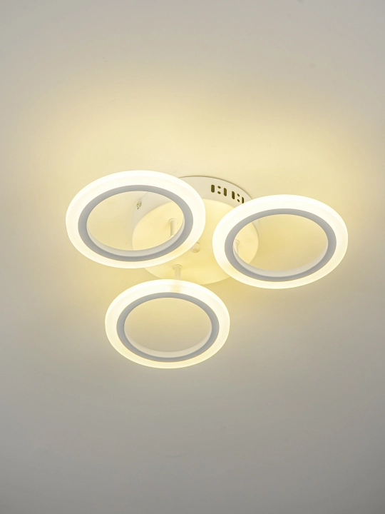Qandil LED, 3 xil yoritish rejimli, pult bilan, yotoqxona, zal, koridor uchun