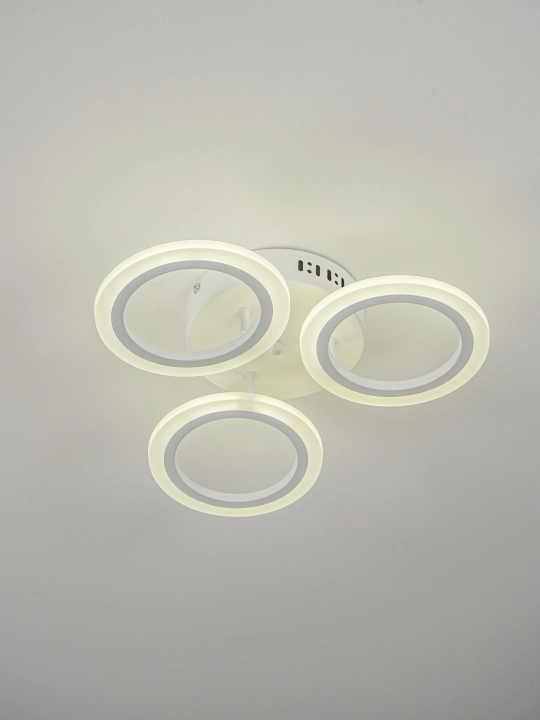 Qandil LED, 3 xil yoritish rejimli, pult bilan, yotoqxona, zal, koridor uchun