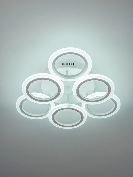 Qandil LED, 3 xil yoritish rejimli, pult bilan, yotoqxona, zal, koridor uchun