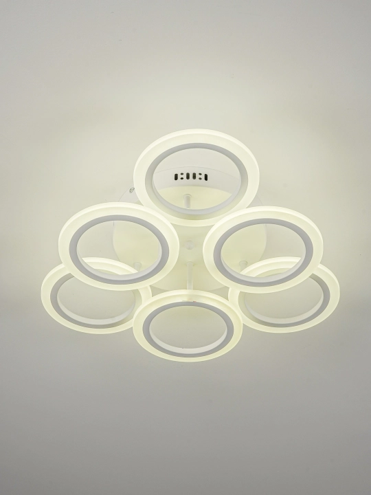 Qandil LED, 3 xil yoritish rejimli, pult bilan, yotoqxona, zal, koridor uchun