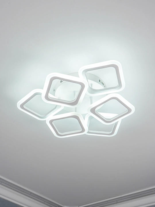 Qandil LED, 3 xil yoritish rejimli, pult bilan, yotoqxona, zal, koridor uchun