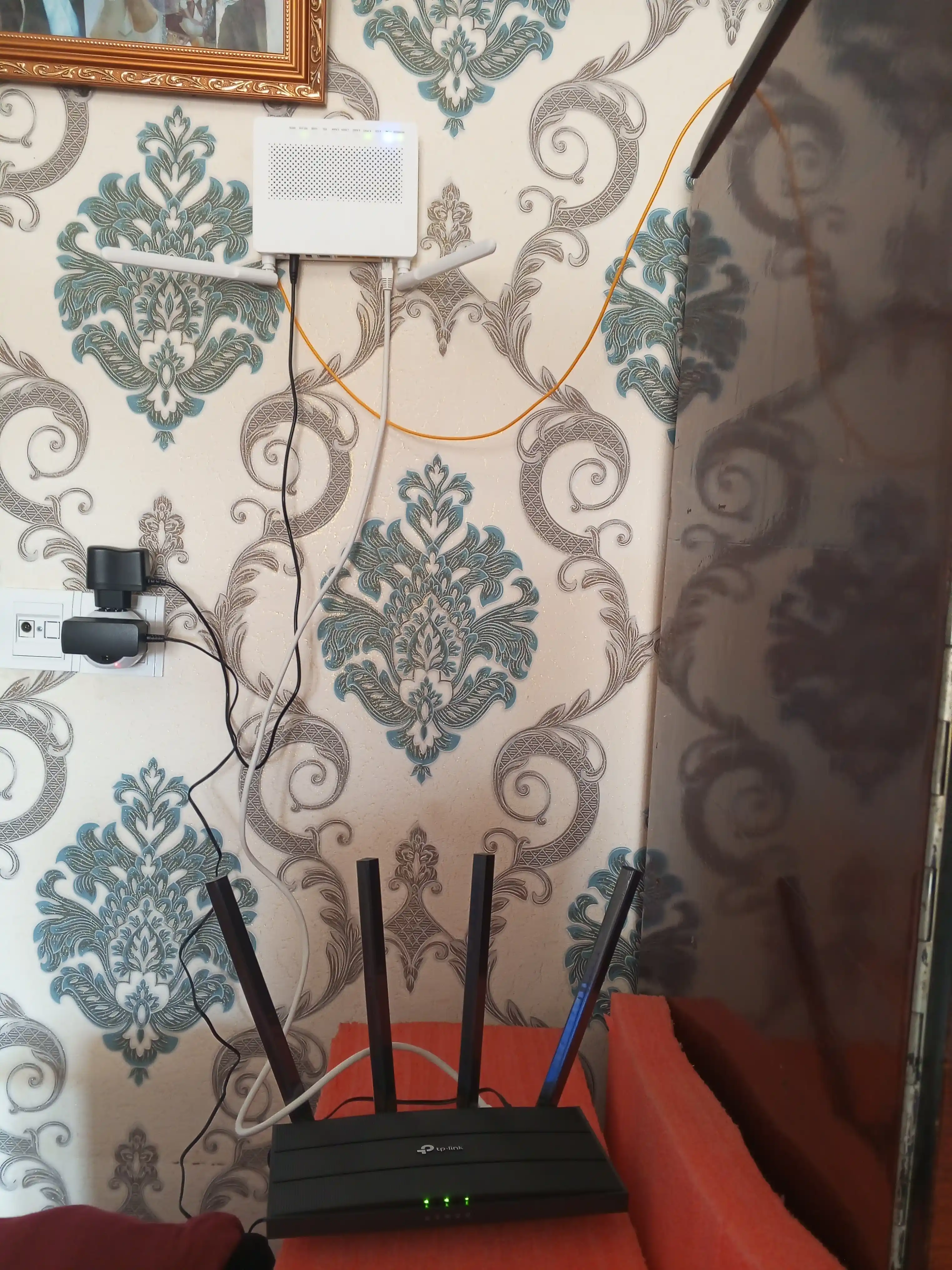 Wi-Fi gigabit router TP-Link Archer C6 AC1200  (uztelecom GPON ga tushmaydi)