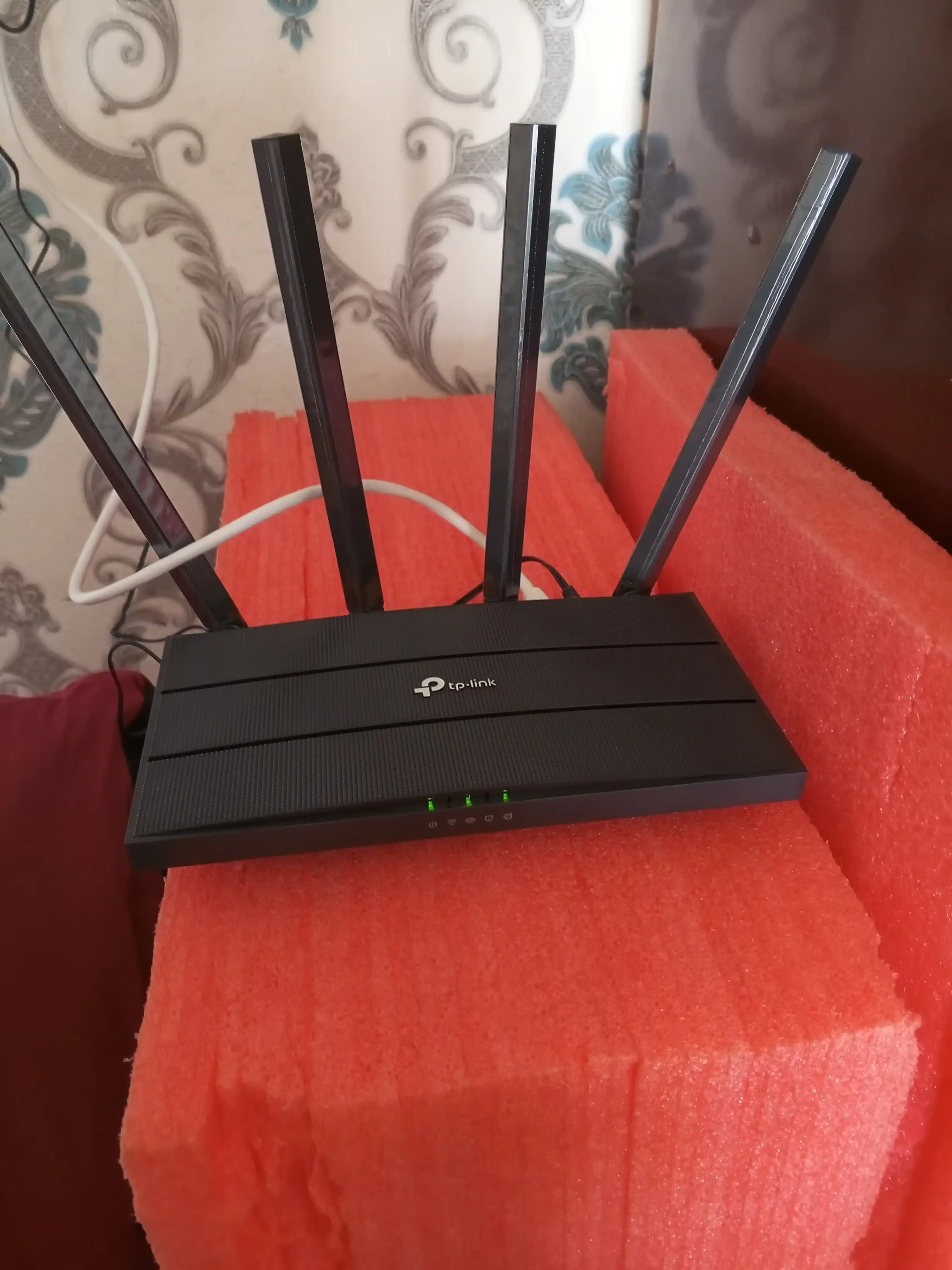 Wi-Fi gigabit router TP-Link Archer C6 AC1200  (uztelecom GPON ga tushmaydi)