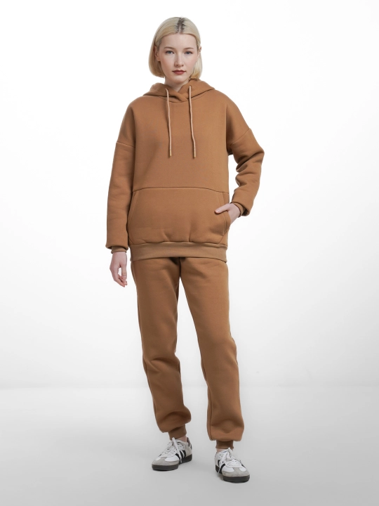 Ayollar Sport kostyumi, oversize, turmagi bilan