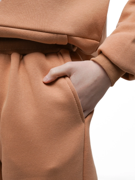 Ayollar Sport kostyumi, oversize, turmagi bilan