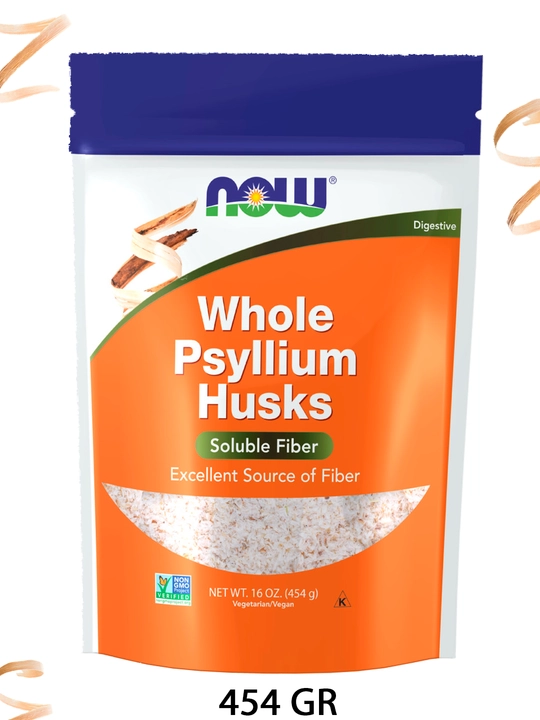 Psyllium urug'ining qobig'i Now Foods Psyllium Husk