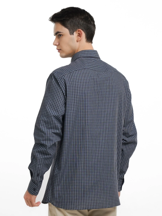 Рубашка мужская Trussardi Jeans l Tr1903, хлопок, с длинным рукавом, классическая
