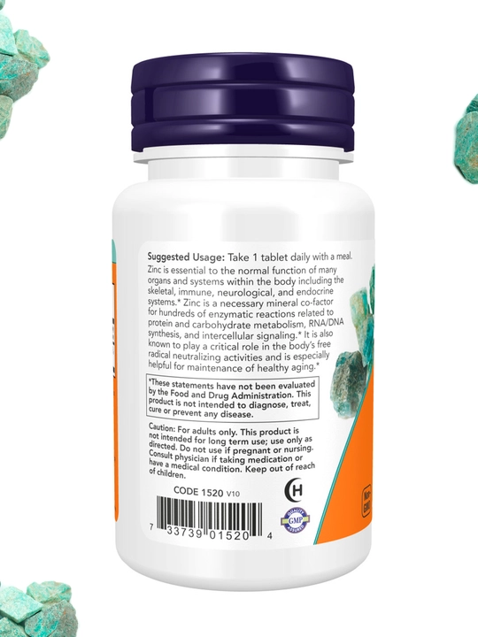 NOW Supplements, sink 50 mg, halol