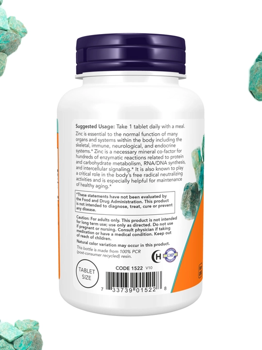 NOW Supplements, sink 50 mg, halol
