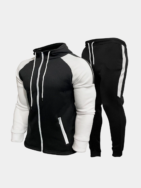 Erkaklar sport kostyumi, yengil kiyim to'plami, sport uchun kiyim, razmer M-XXXL - 