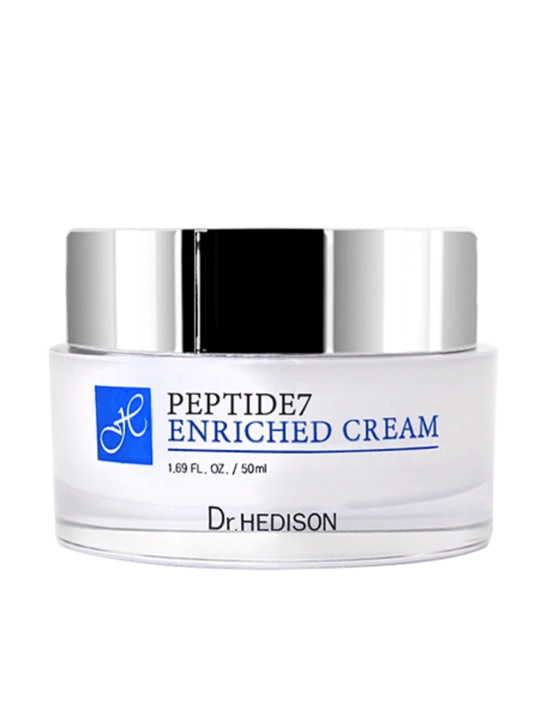 Крем для лица, антивозрастной уход, увлажнение и питание, Peptide 7, Dr. Hedison