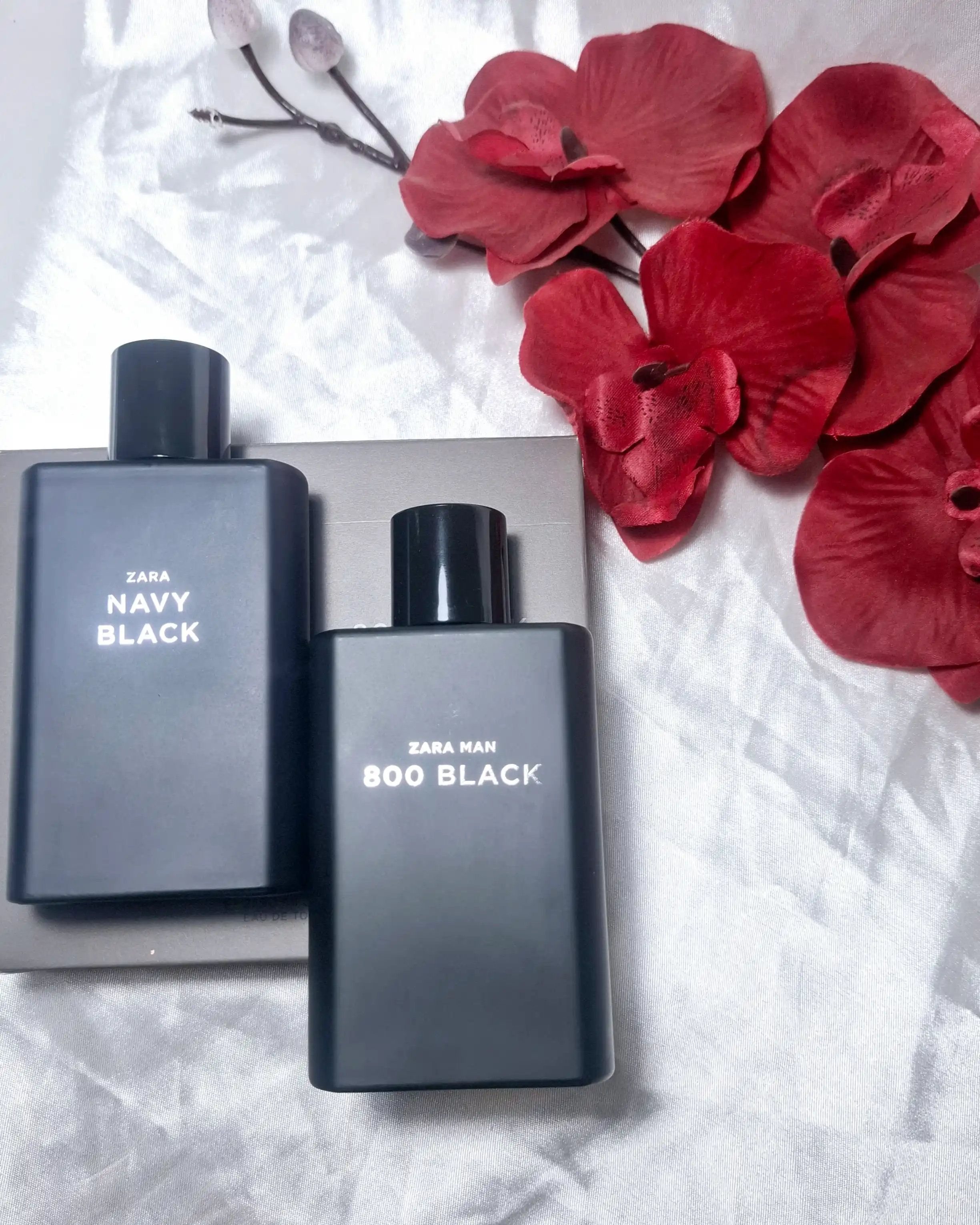 Туалетная вода для мужчин ZARA 800 Black 100 мл + Navy Black 100 мл