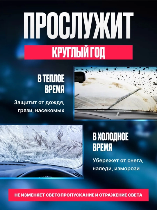 Антидождь и очиститель масляной пленки для автомобильного стекла, 300 мл, стеклоочиститель