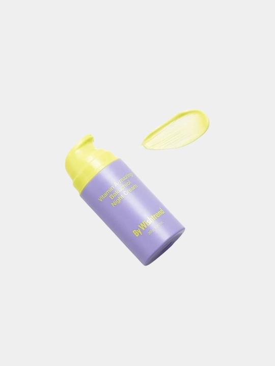 Ночной крем с ретинолом и бакучиолом By Wishtrend Vitamin A, Bakuchiol Night Cream, 30g