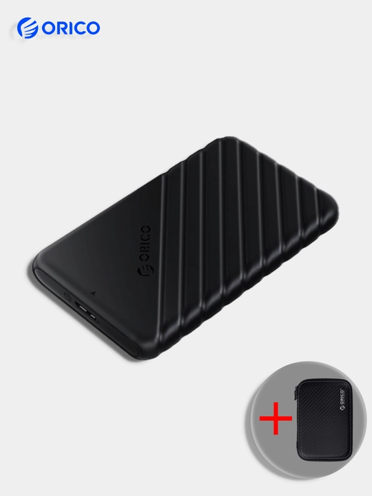 Корпус для SSD и HDD-накопителя, Orico 25PW1-U3 кейс для 2.5" жестких дисков - 