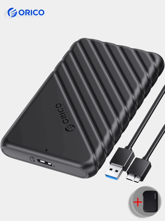 Корпус для SSD и HDD-накопителя, Orico 25PW1-U3 кейс для 2.5" жестких дисков
