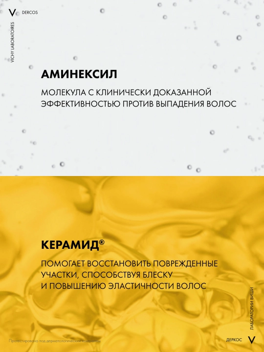 Укрепляющий кондиционер VICHY DERCOS ENERGY+, против выпадения волос, 200 мл