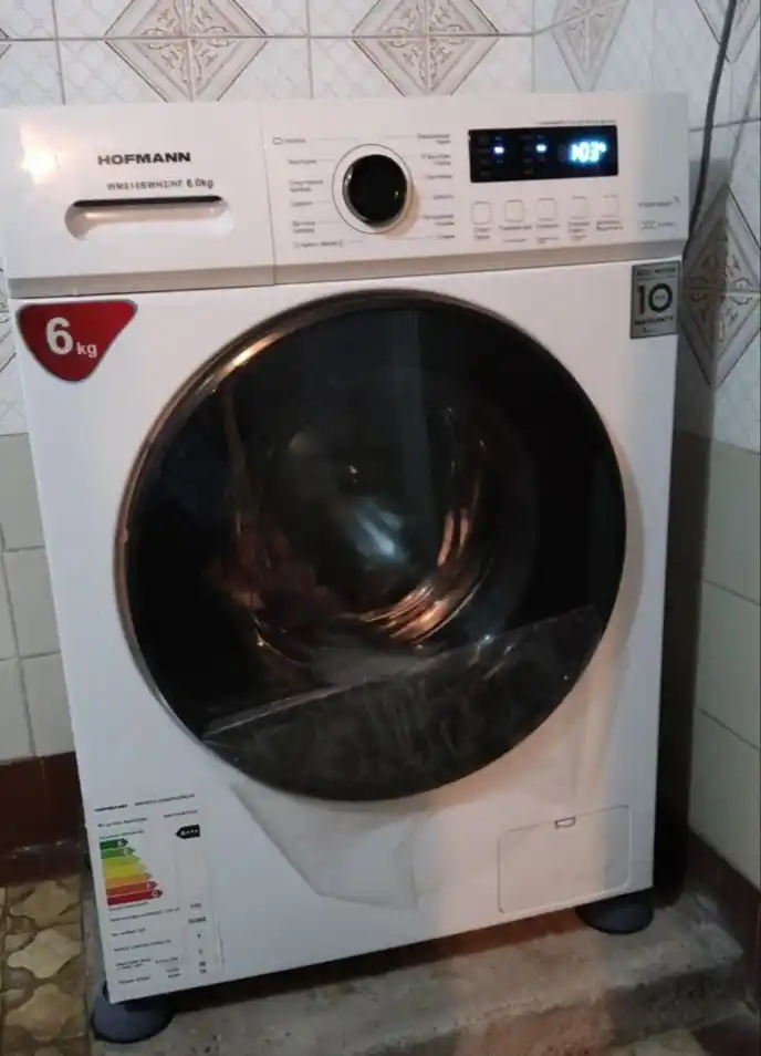 Стиральная машина Hofmann WM610BWH2/HF, 12 программ, 6 кг, BLDC Inverter мотор