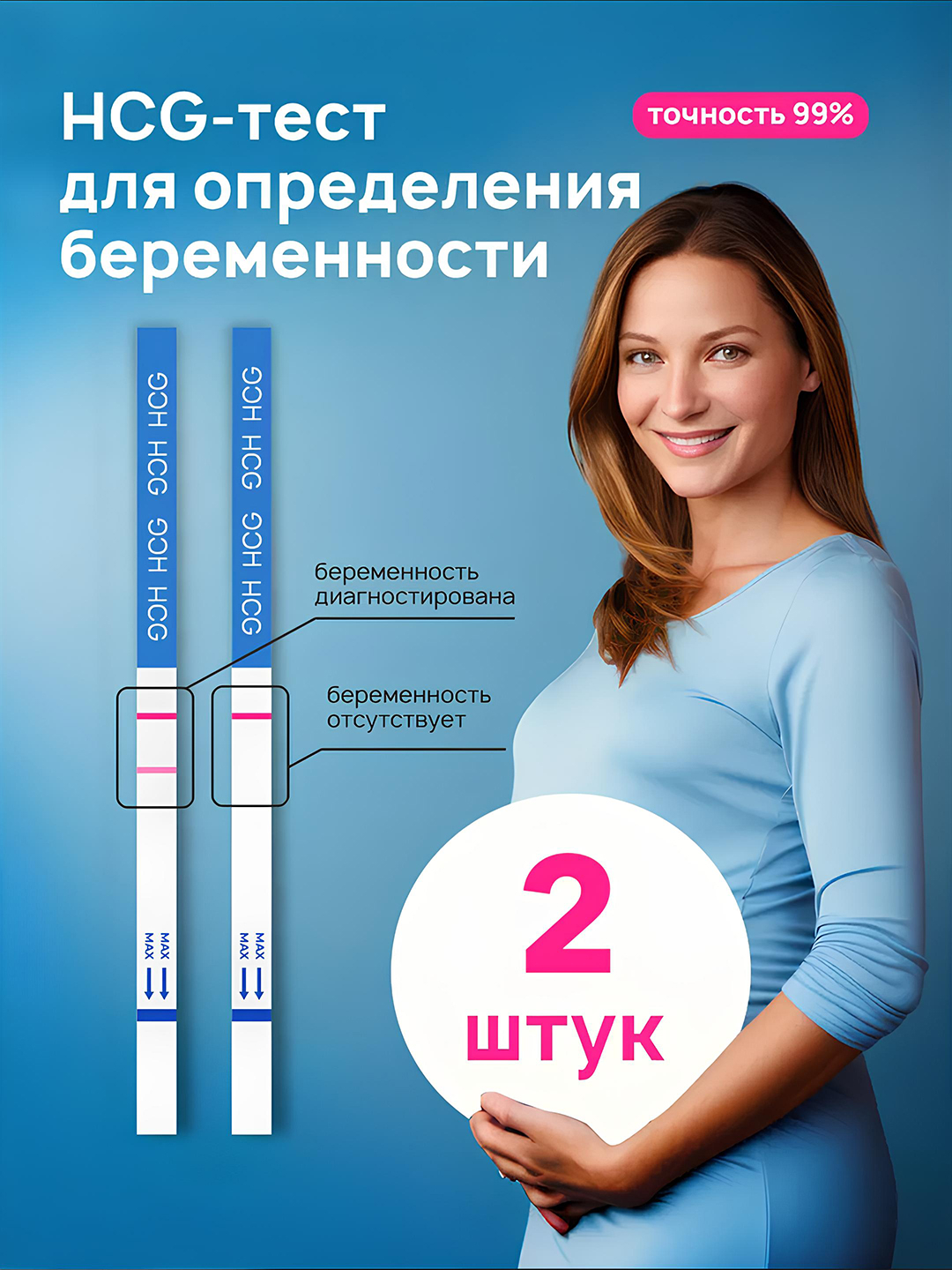 Тест для определения беременности купить по низким ценам в интернет ...