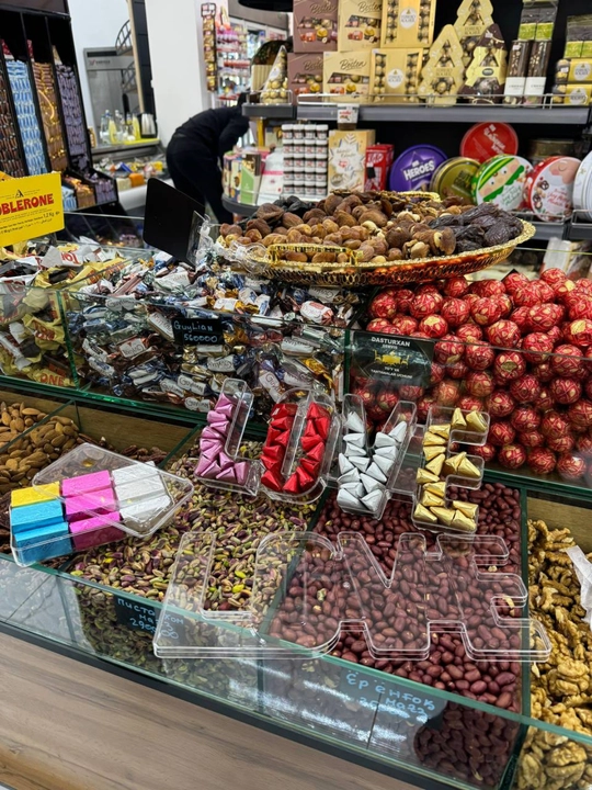 Akril konfet qutisi