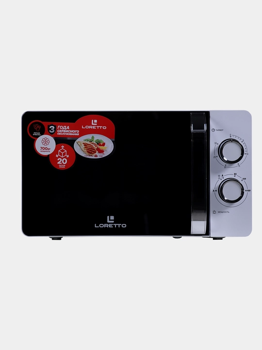 Mikroto'lqinli pech Loretto LM-2101, LM-2102, LM-2103, LM-2104, LM-2105, LM-2302, LM-2306