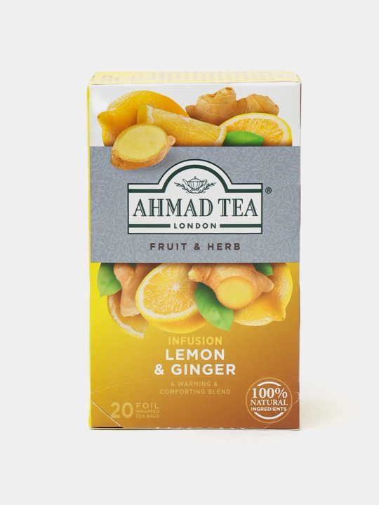 O‘tli choy Ahmad Tea, Limon va Zanjabil (20) - 