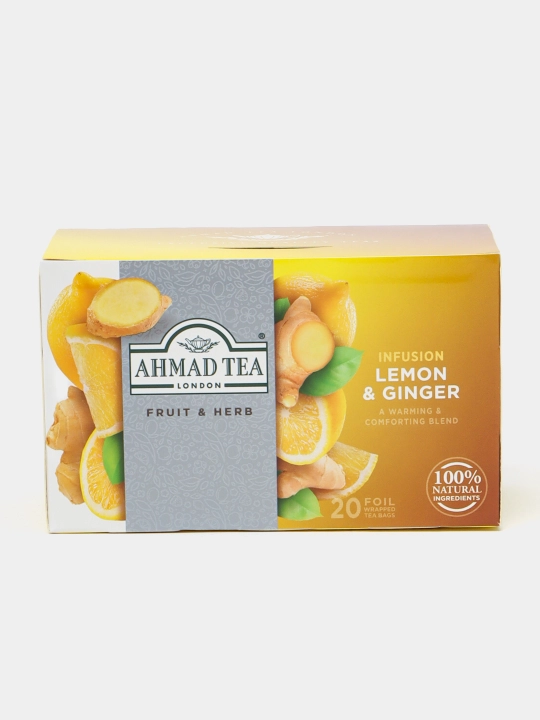 O‘tli choy Ahmad Tea, Limon va Zanjabil (20)