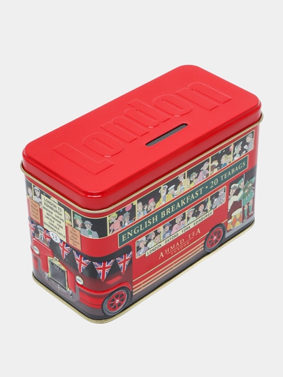 Чай Ahmad Tea Box "London bus" английский завтрак — ЧАЙНЫЙ-P1509A3