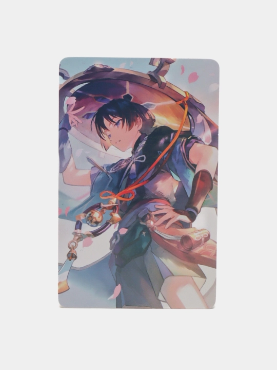 Genshin Impact Belgilar to'plami Lumine, Zhong Li, Raiden, Venti, Tartalya
