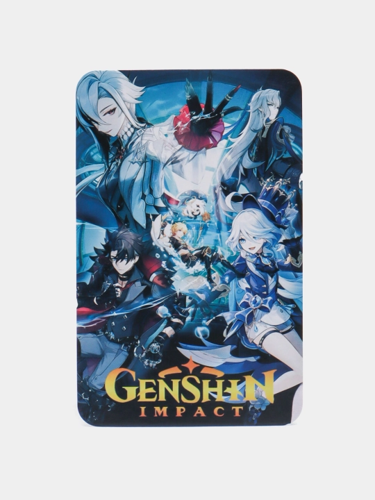 Genshin Impact Belgilar to'plami Lumine, Zhong Li, Raiden, Venti, Tartalya