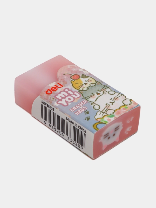 Ластик Deli H303, по 2 шт